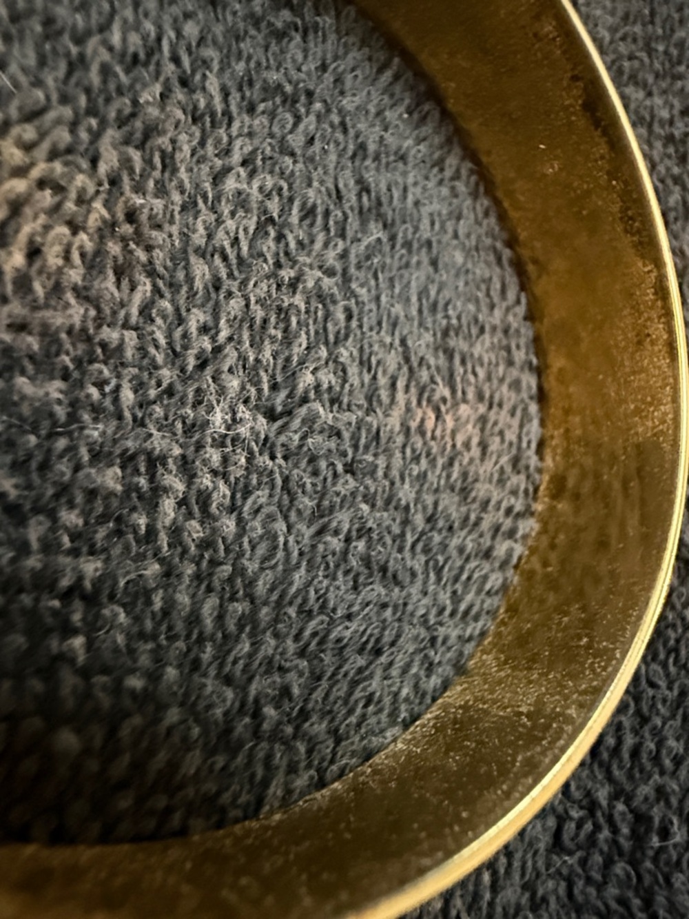 Monet women’s Textured Gold bangle - Picture 4 of 7